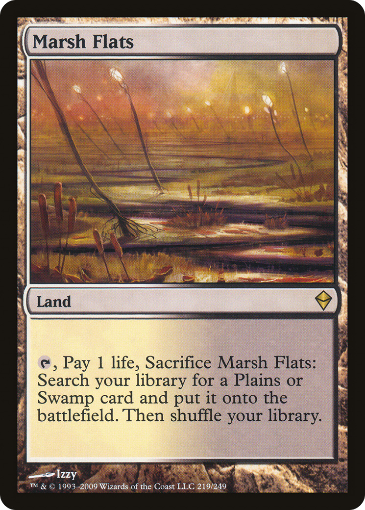 Marsh Flats [Zendikar] Foil