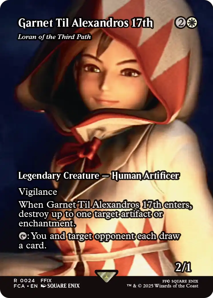 Loran of the Third Path (024) [FINAL FANTASY: Through the Ages]  / Garnet Til Alexandros 17th (Borderless)