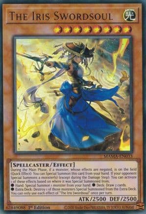 The Iris Swordsoul [MAMA-EN033] Ultra Rare