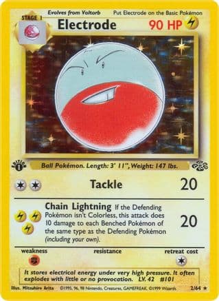 Electrode (2) (2) 002  Jungle - Holo Rare