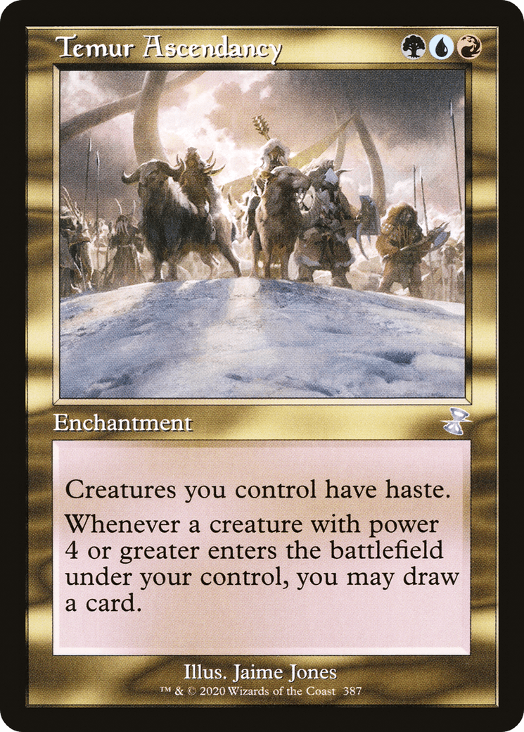 Temur Ascendancy (Timeshifted) [Time Spiral Remastered] Foil