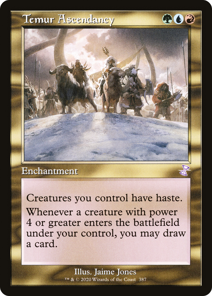 Temur Ascendancy (Timeshifted) [Time Spiral Remastered] Foil