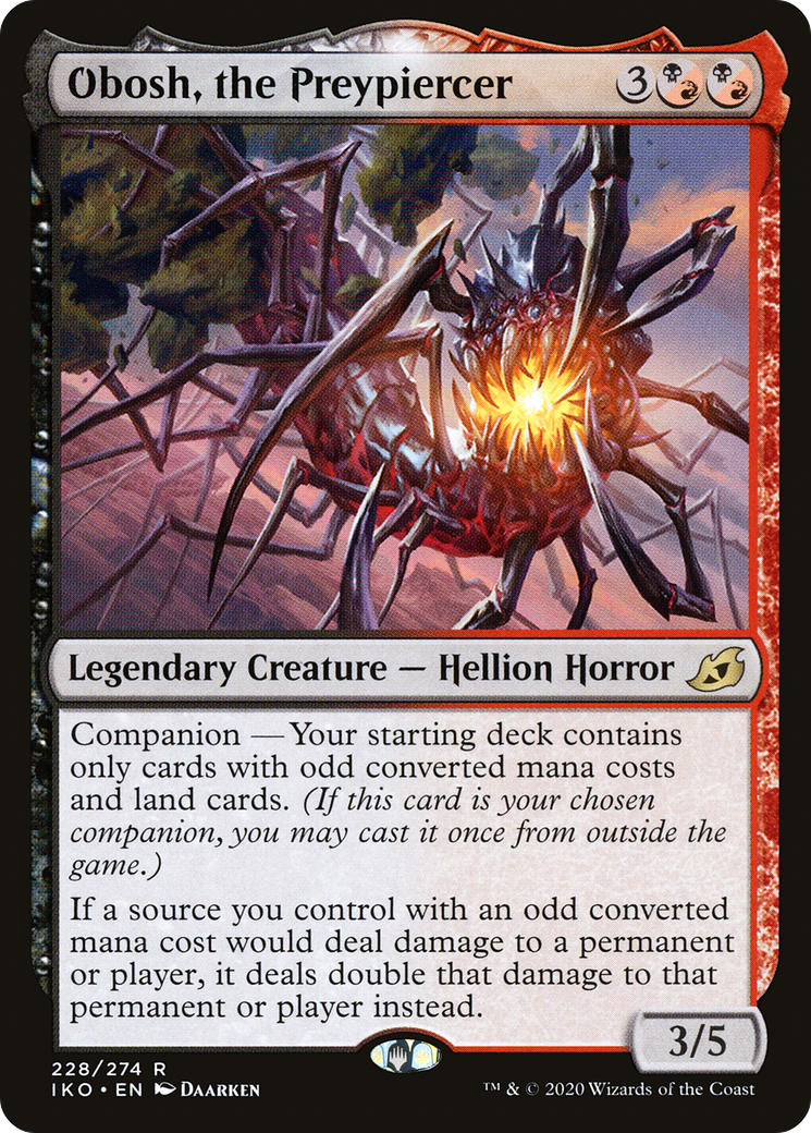 Obosh, the Preypiercer [Ikoria: Lair of Behemoths] Foil