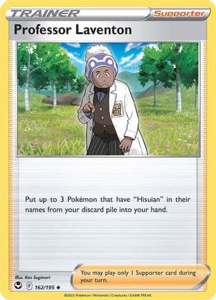 Professor Laventon 162/195 - SWSH12 Silver Tempest