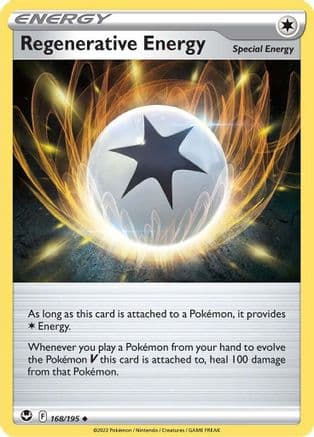 Regenerative Energy 168/195 - SWSH12 Silver Tempest Reverse Holofoil