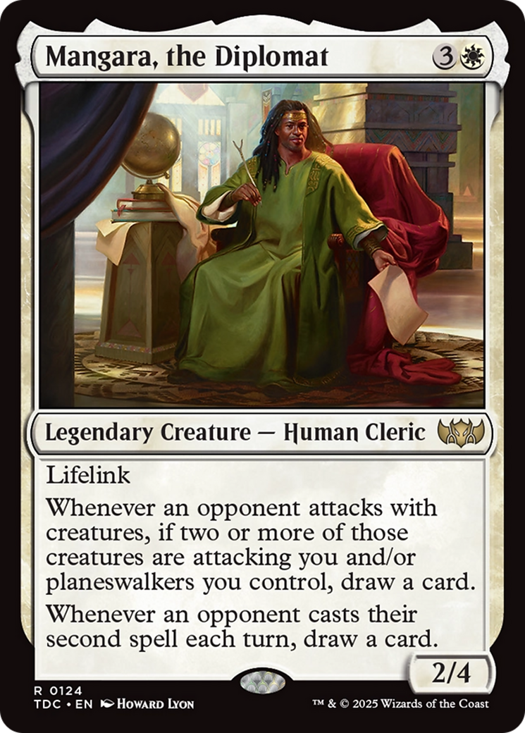 Mangara, the Diplomat (124) [Commander: Tarkir: Dragonstorm]