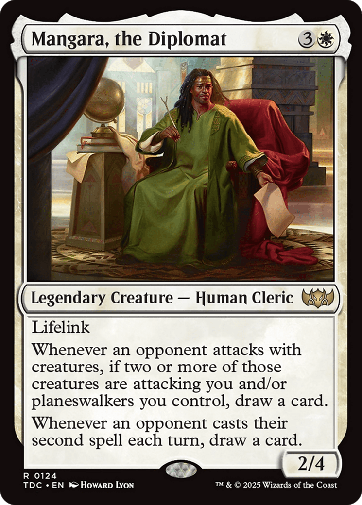 Mangara, the Diplomat (124) [Commander: Tarkir: Dragonstorm]