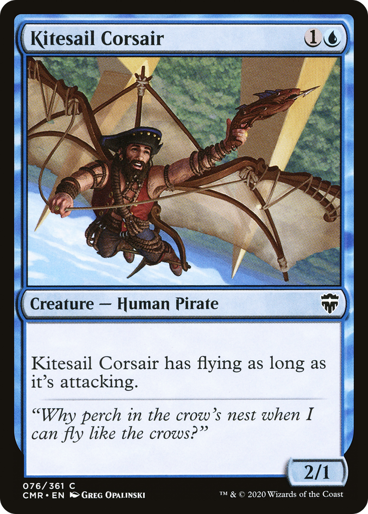 Kitesail Corsair [Commander Legends] Foil