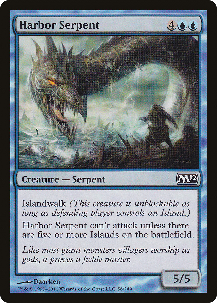 Harbor Serpent [Magic 2012] Foil