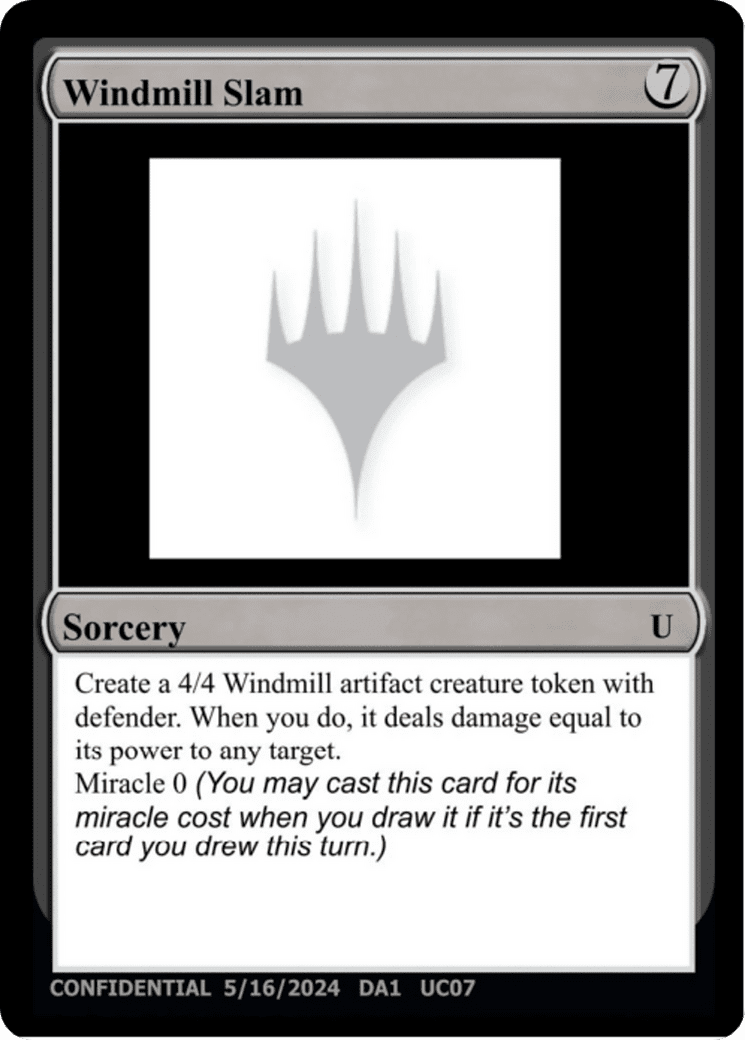 Windmill Slam (DA1-UC07) - Unknown Event