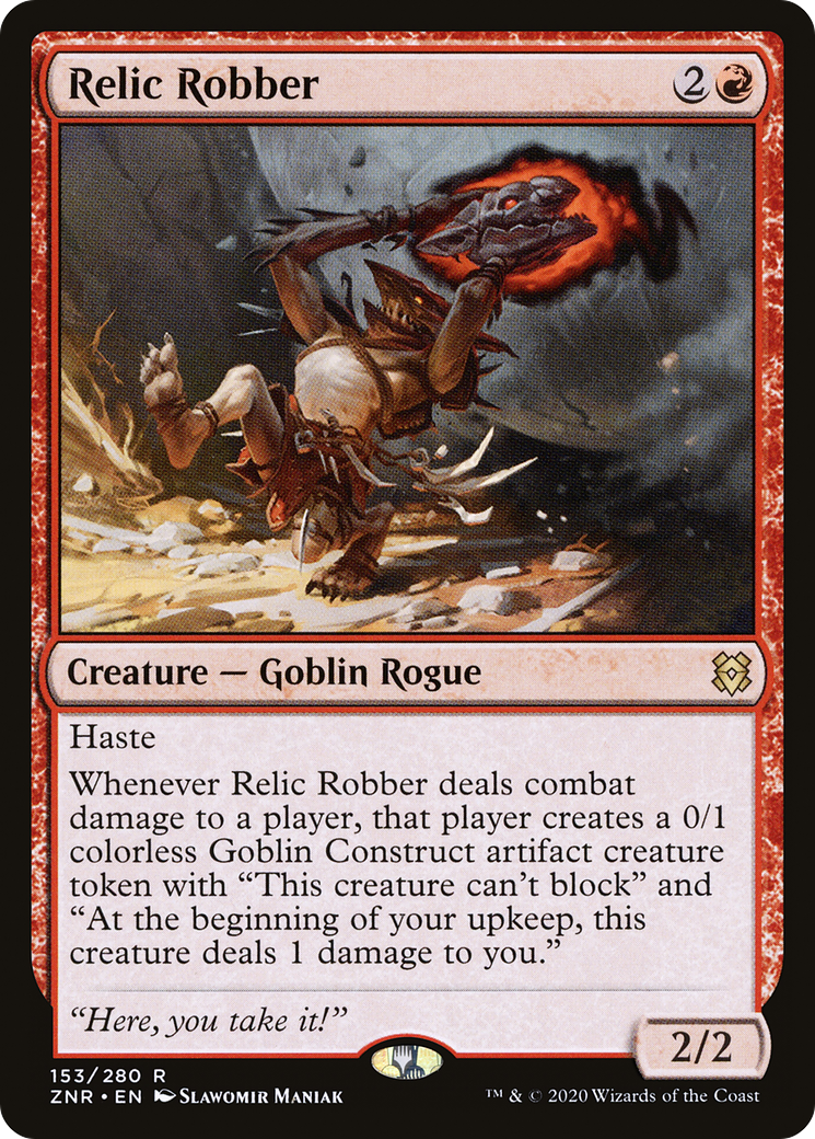 Relic Robber [Zendikar Rising] Foil