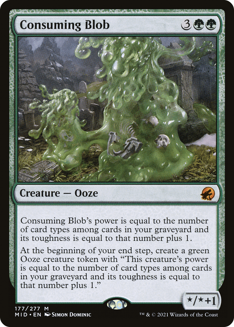 Consuming Blob [Innistrad: Midnight Hunt] Foil