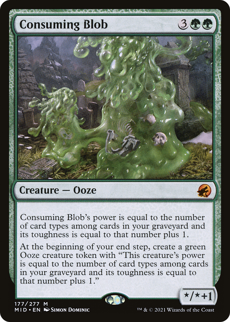 Consuming Blob [Innistrad: Midnight Hunt] Foil