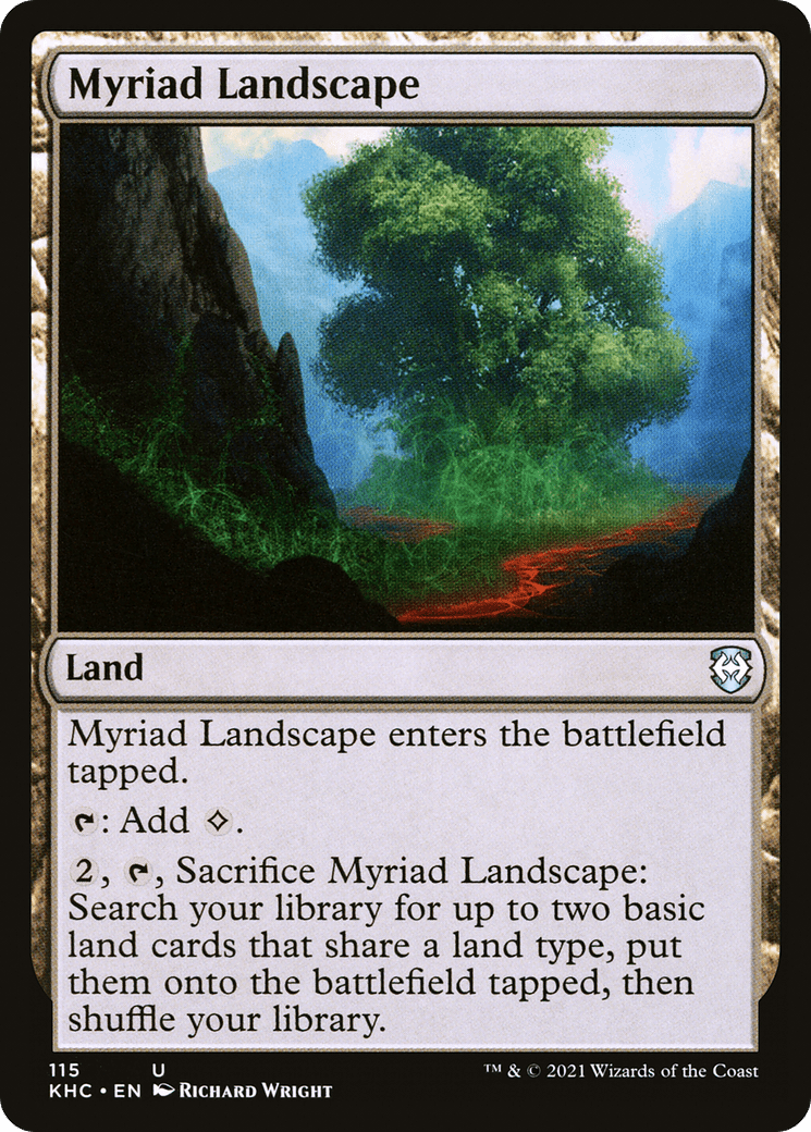 Myriad Landscape [Kaldheim Commander]