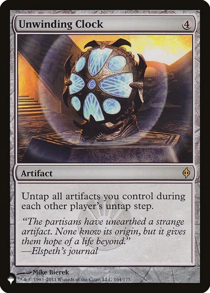 Unwinding Clock |  (NPH-164) [The List]