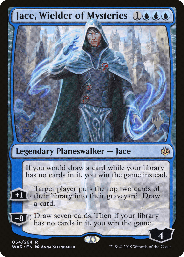 Jace, Wielder of Mysteries (Promo Pack) [War of the Spark Promos] Foil