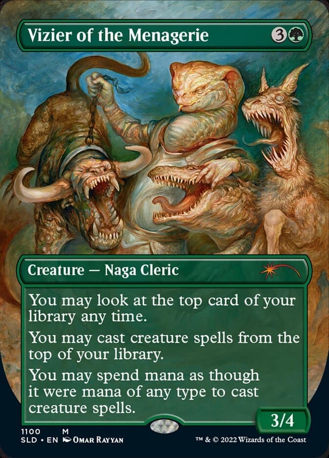 Vizier of the Menagerie (Borderless) [Secret Lair Drop Series] Foil