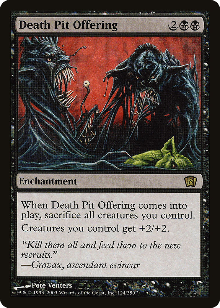 Death Pit Offering [Eighth Edition] Foil
