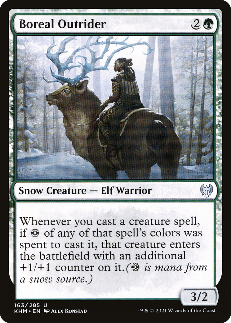 Boreal Outrider [Kaldheim] Foil
