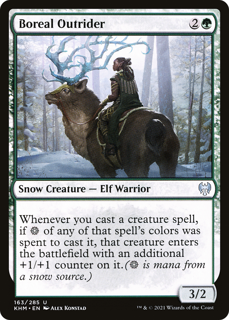 Boreal Outrider [Kaldheim] Foil
