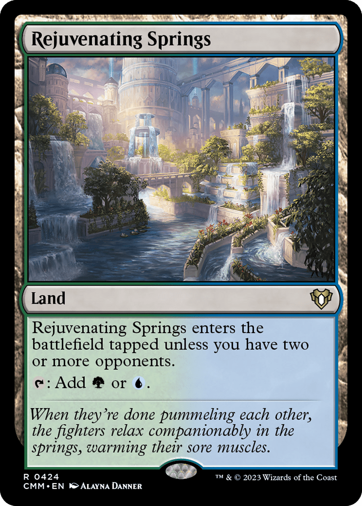 Rejuvenating Springs [Commander Masters] Foil