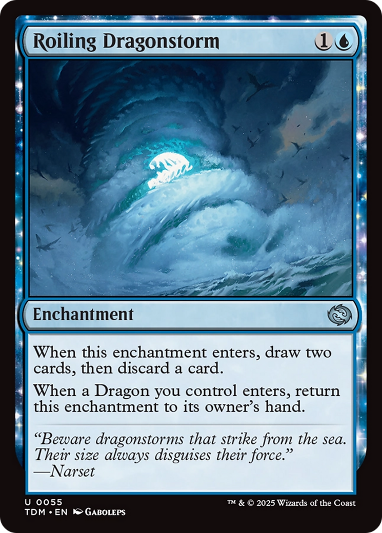 Roiling Dragonstorm (055) [Tarkir: Dragonstorm]