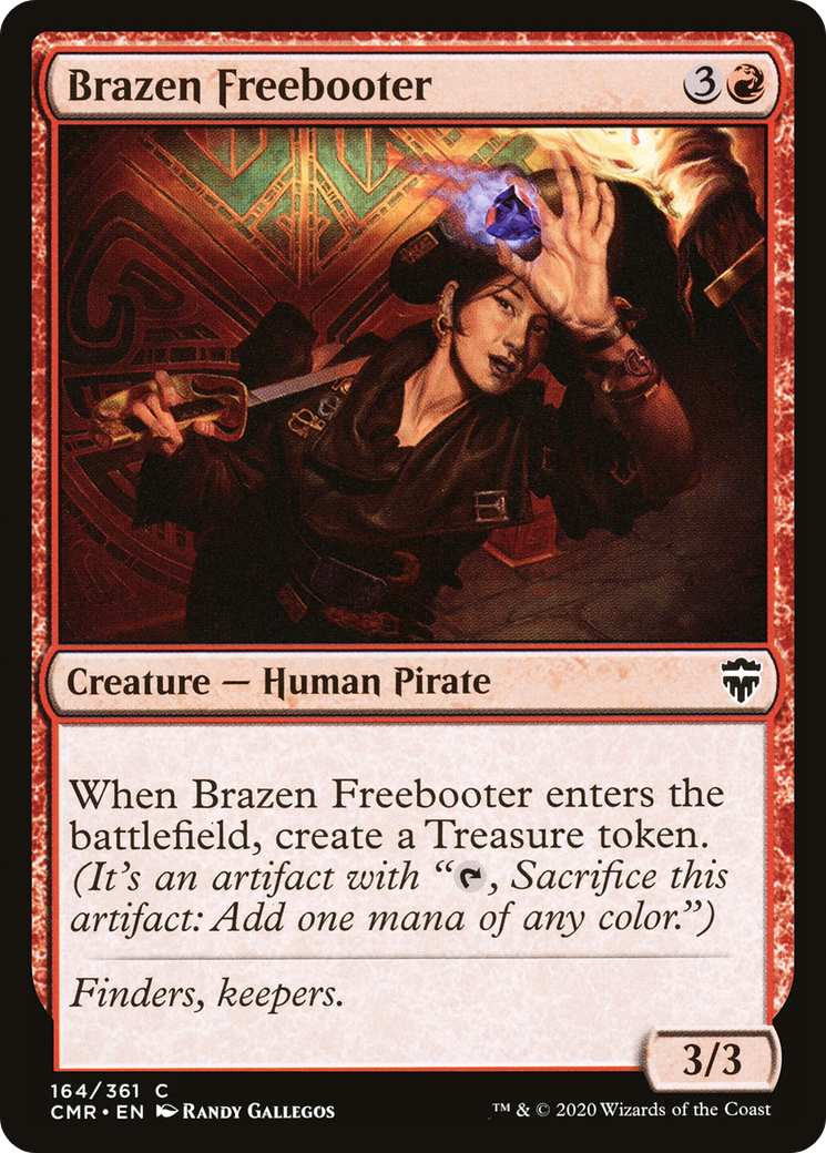 Brazen Freebooter [Commander Legends] Foil
