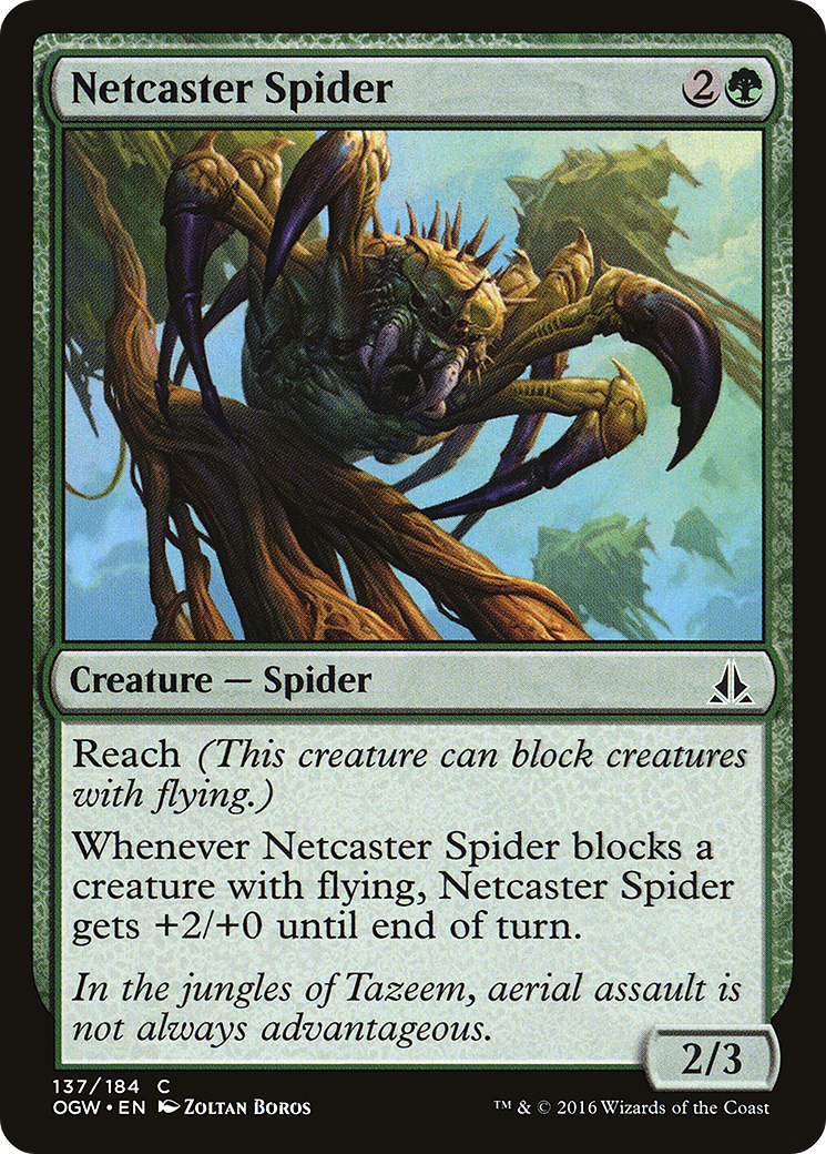 Netcaster Spider [Oath of the Gatewatch] Foil