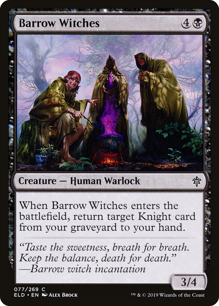 Barrow Witches [Throne of Eldraine] Foil