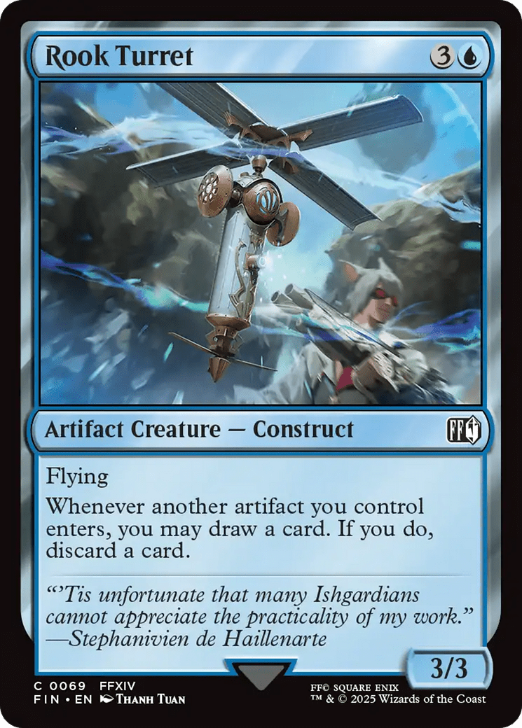 Rook Turret (069) [FINAL FANTASY]  Foil