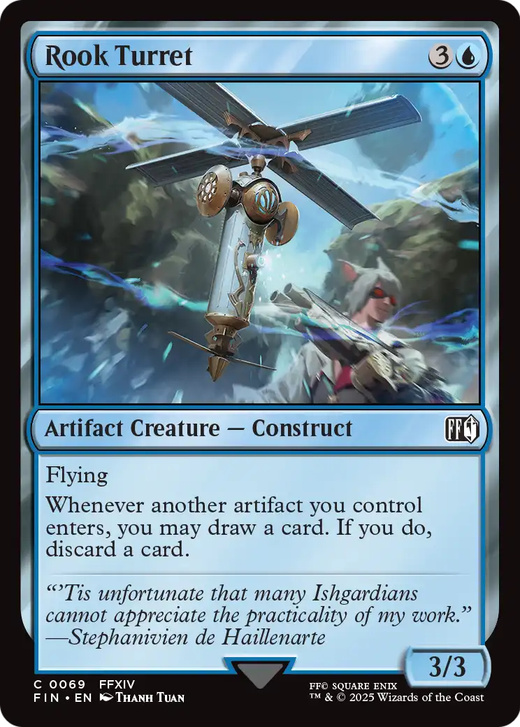 Rook Turret (069) [FINAL FANTASY]  Foil