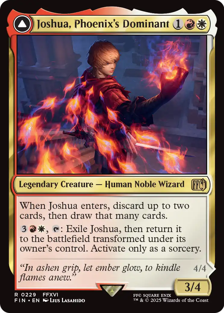 Joshua, Phoenix's Dominant (229) [FINAL FANTASY]