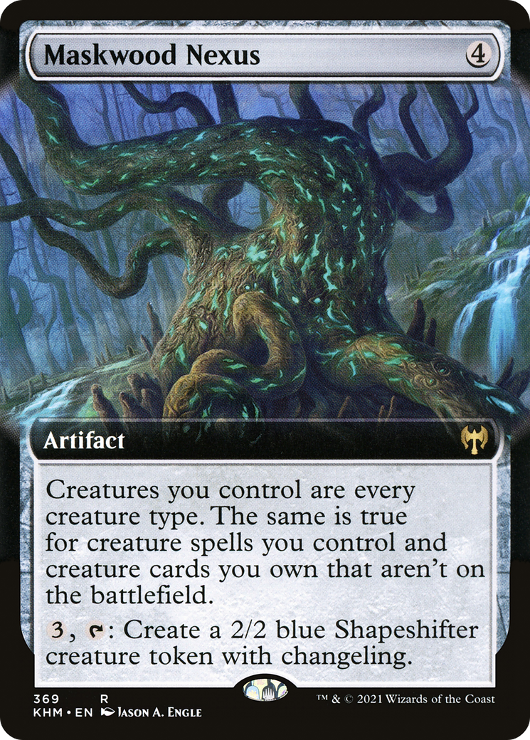 Maskwood Nexus (Extended Art) [Kaldheim] Foil