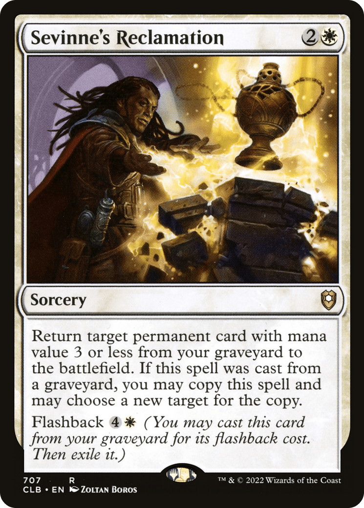 Sevinne's Reclamation [Commander Legends: Battle for Baldur's Gate]