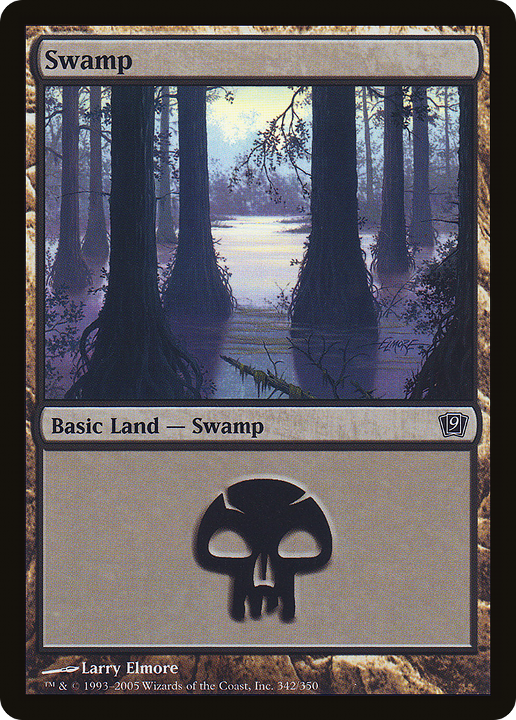 Swamp (342) [Ninth Edition] Foil