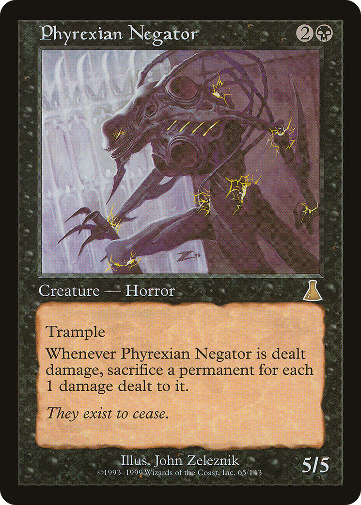 Phyrexian Negator [Urza's Destiny] Foil