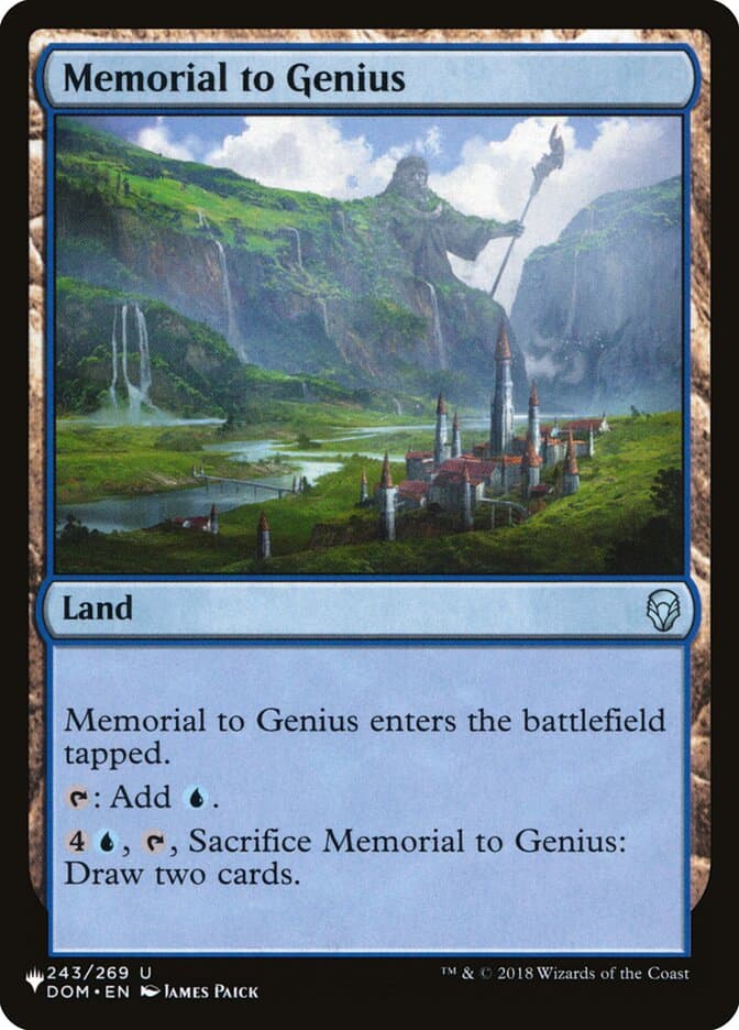 Memorial to Genius |  (DOM-243) [The List]