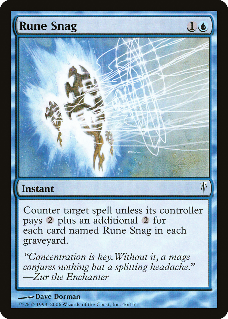 Rune Snag [Coldsnap] Foil