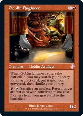 Goblin Engineer 345/289 (Time Spiral: Remastered) 