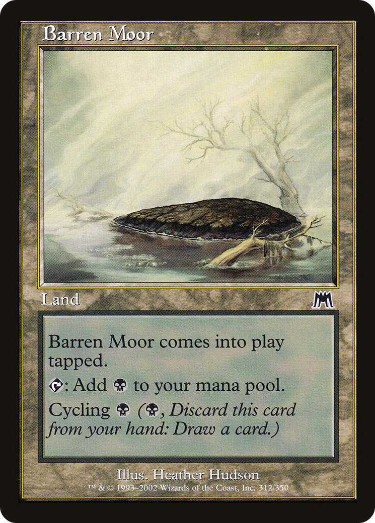 Barren Moor [Onslaught] Foil