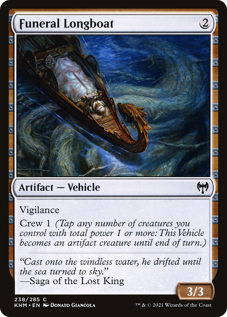 Funeral Longboat [Kaldheim] Foil