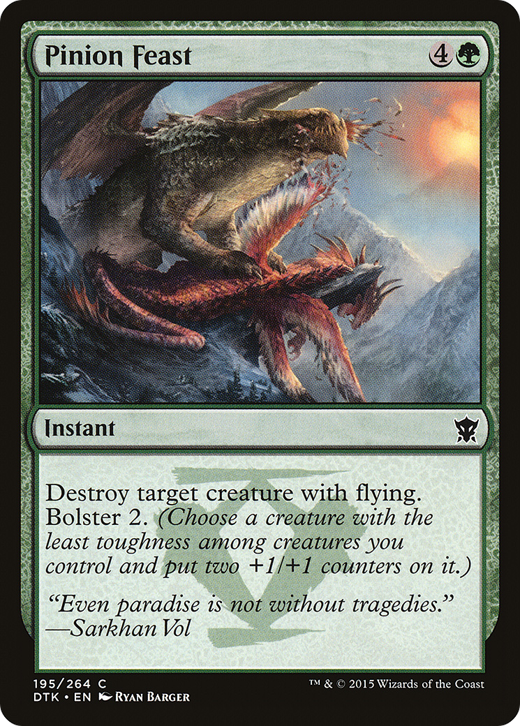 Pinion Feast [Dragons of Tarkir] Foil