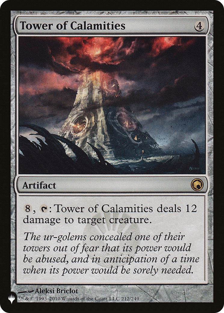 Tower of Calamities |  (SOM-212) [The List]