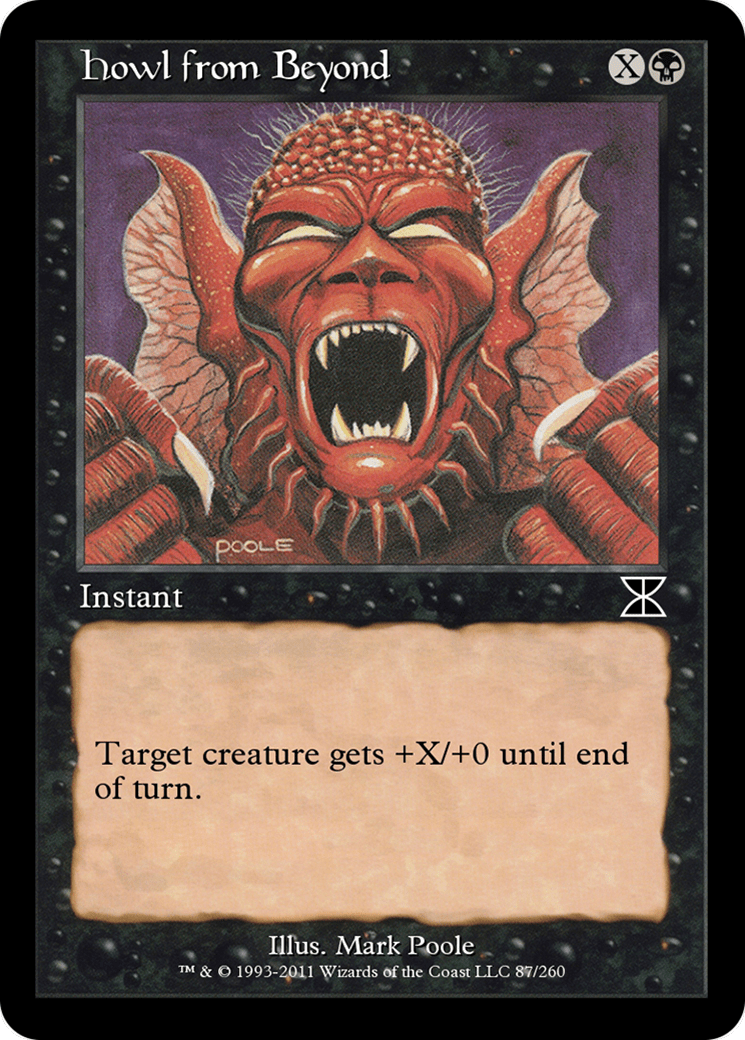 Howl from Beyond (-087) [Masters Edition IV]  Foil