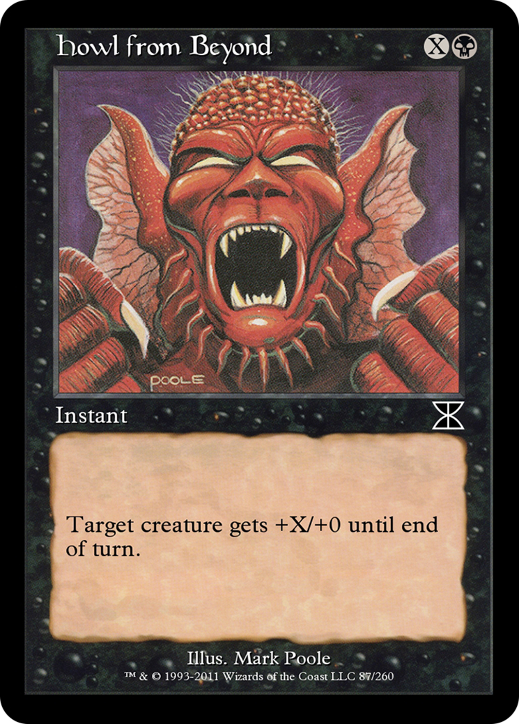Howl from Beyond (-087) [Masters Edition IV]  Foil