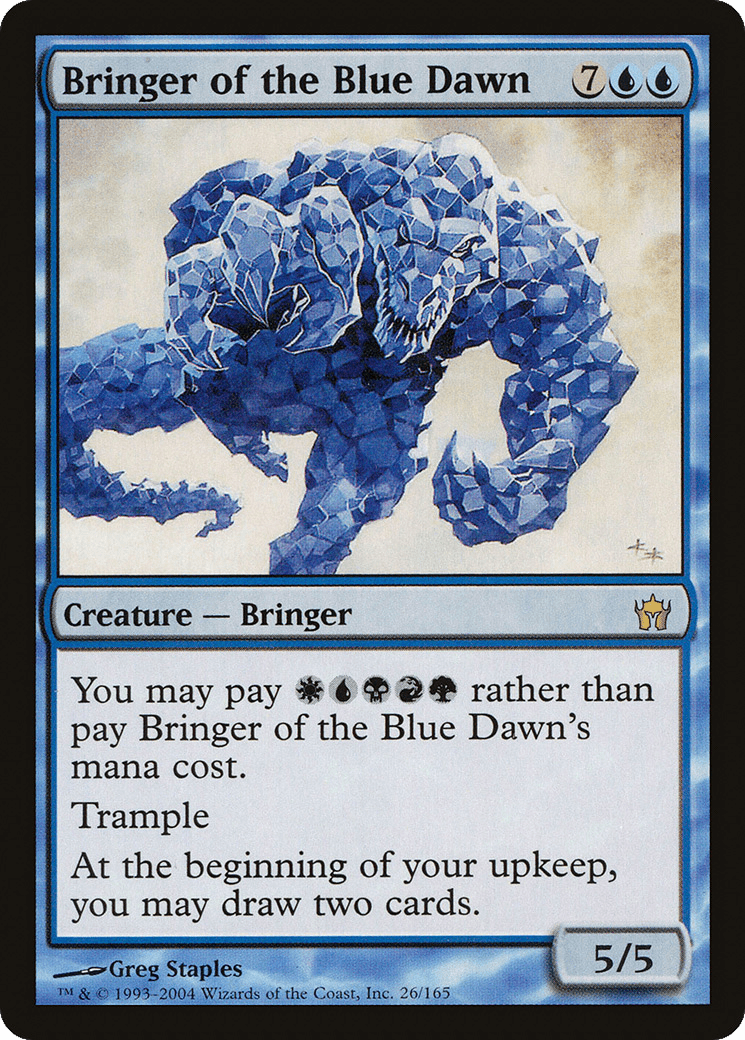 Bringer of the Blue Dawn [Fifth Dawn] Foil