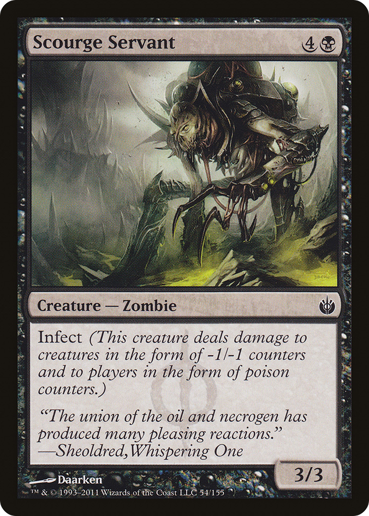 Scourge Servant [Mirrodin Besieged] Foil