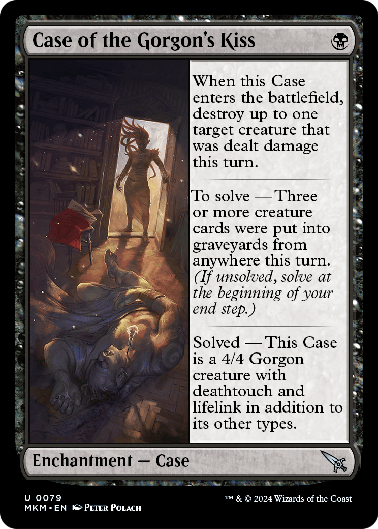 Case of the Gorgon's Kiss (Red) [Murders at Karlov Manor] Foil
