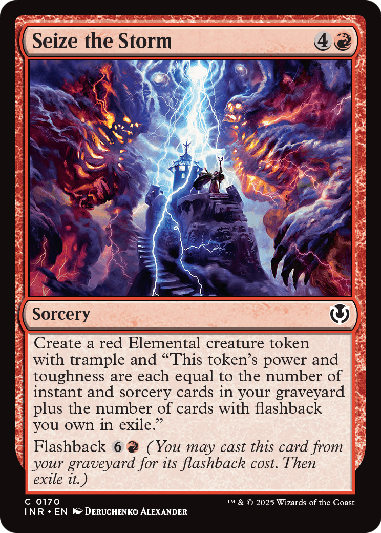 Seize the Storm (-170) [Innistrad Remastered]  Foil