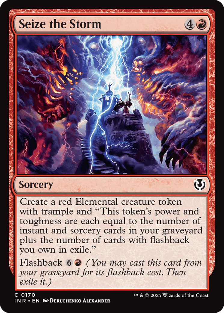 Seize the Storm (-170) [Innistrad Remastered]  Foil